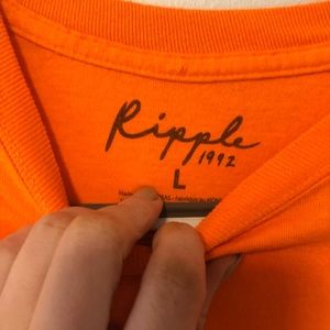 Urban Outfitters Orange Flame Tee